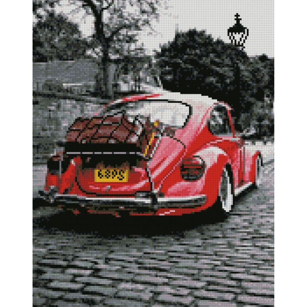 Алмазна картина FA20129 "Ретро автомобіль", розміром 40х50 см