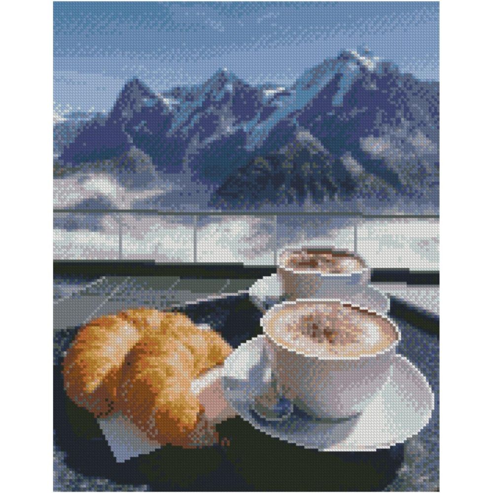 Алмазна картина FA0036 "Сніданок у горах", розміром 40х50 см