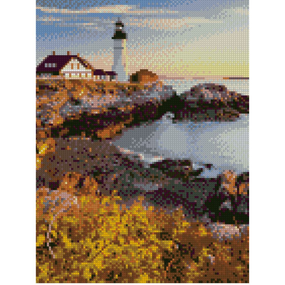 Diamond mosaic Premium HX235 "Lighthouse", size 30x40 cm