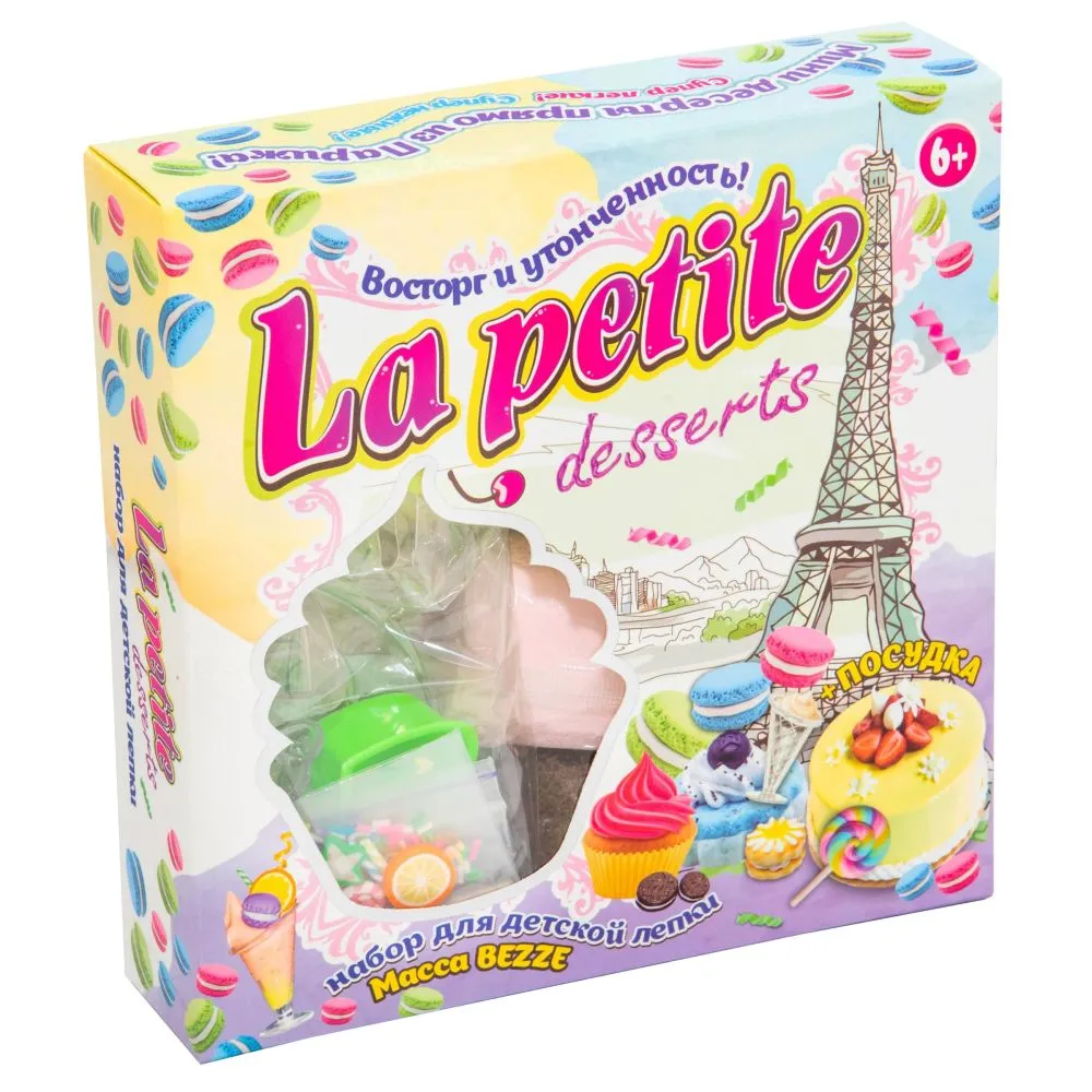 Набір для творчості Strateg La petite desserts 12 елем (71311)