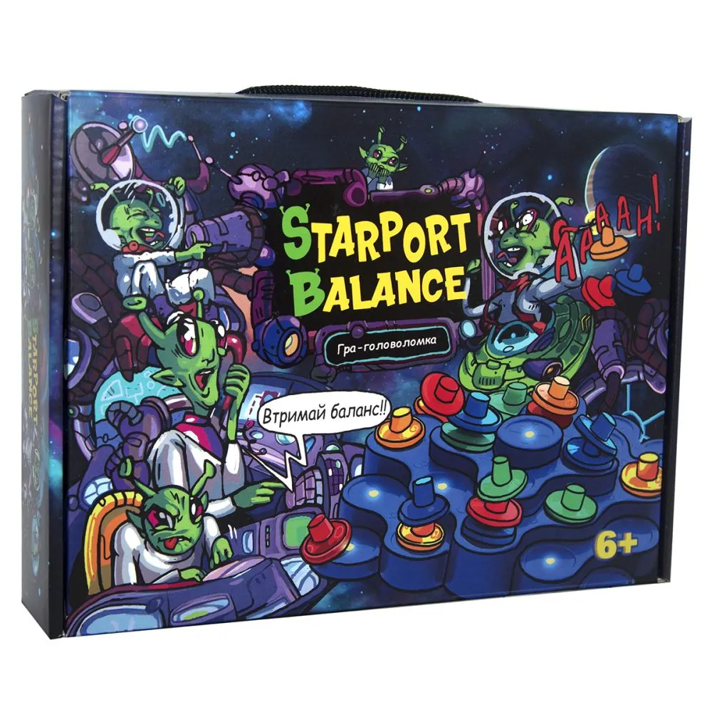 Настільна гра Strateg Starport Balance українською мовою (30409)