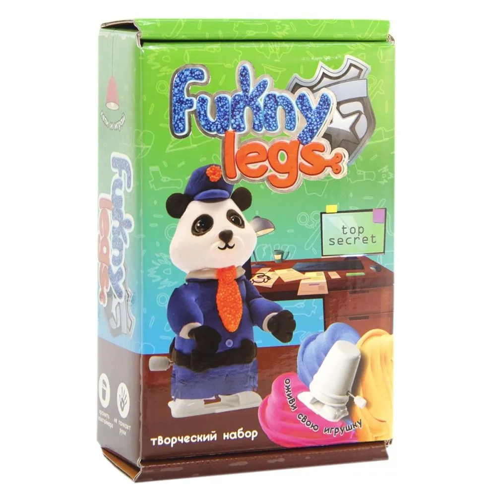 Набір для творчості Strateg Funny legs для хлопчиків россійскою мовою (30708)