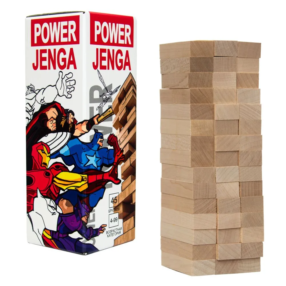 Гра Strateg Power Jenga (PL 32104)