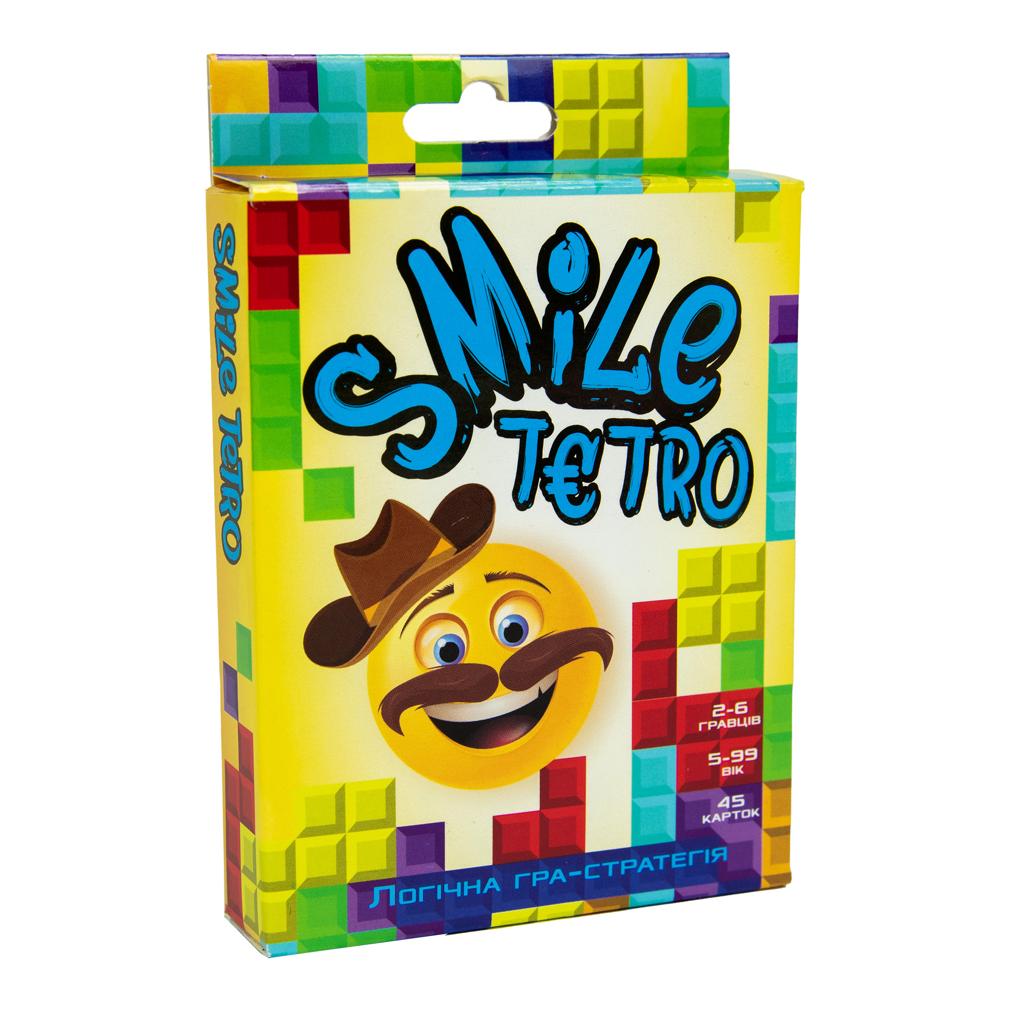 Board game 30280 (ukr) "Smile tetro", in a box of 9,1-11,5-2,2 cm