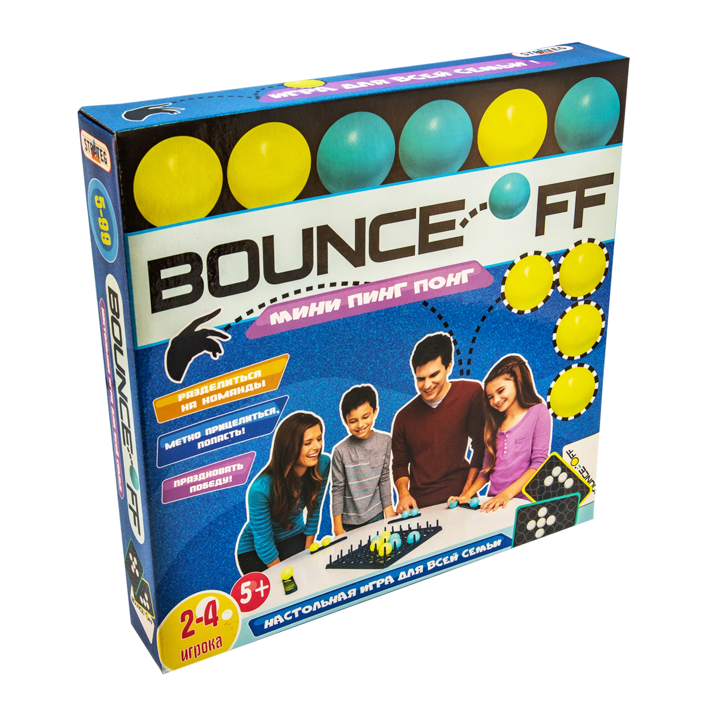 Board game "BOUNCE OFF" (rus.) (126)