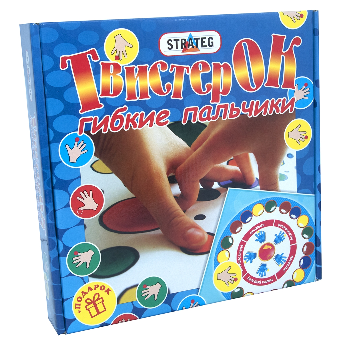 Game "Twister Ok flexible fingers" (rus.) (730)