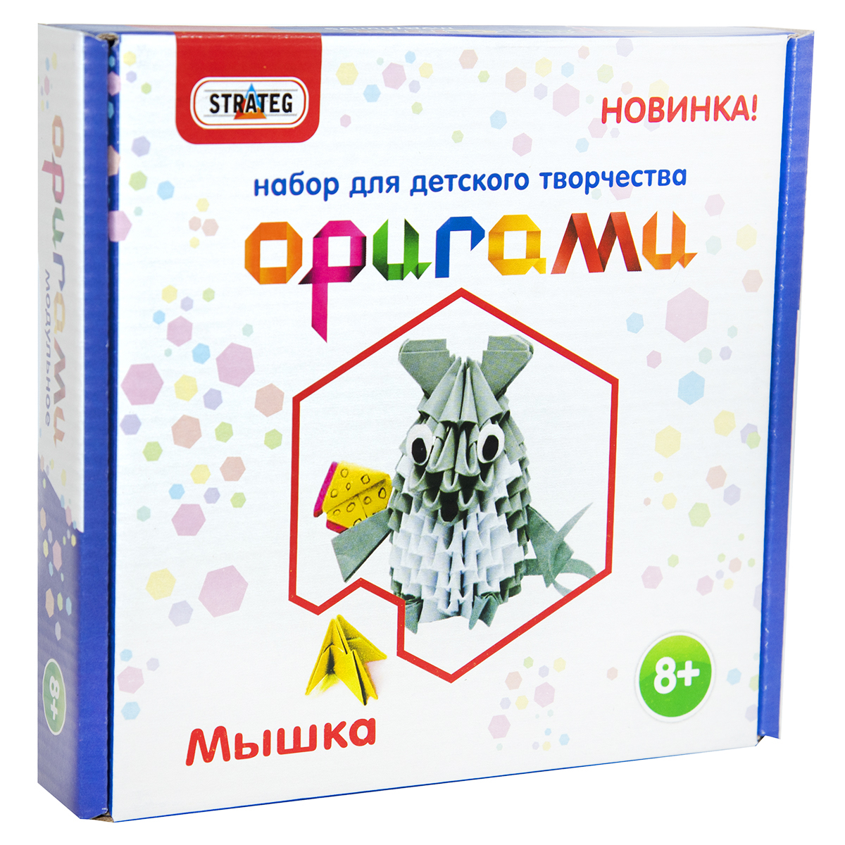 Модульное оригами Strateg на русском языке Мышка (203-3)