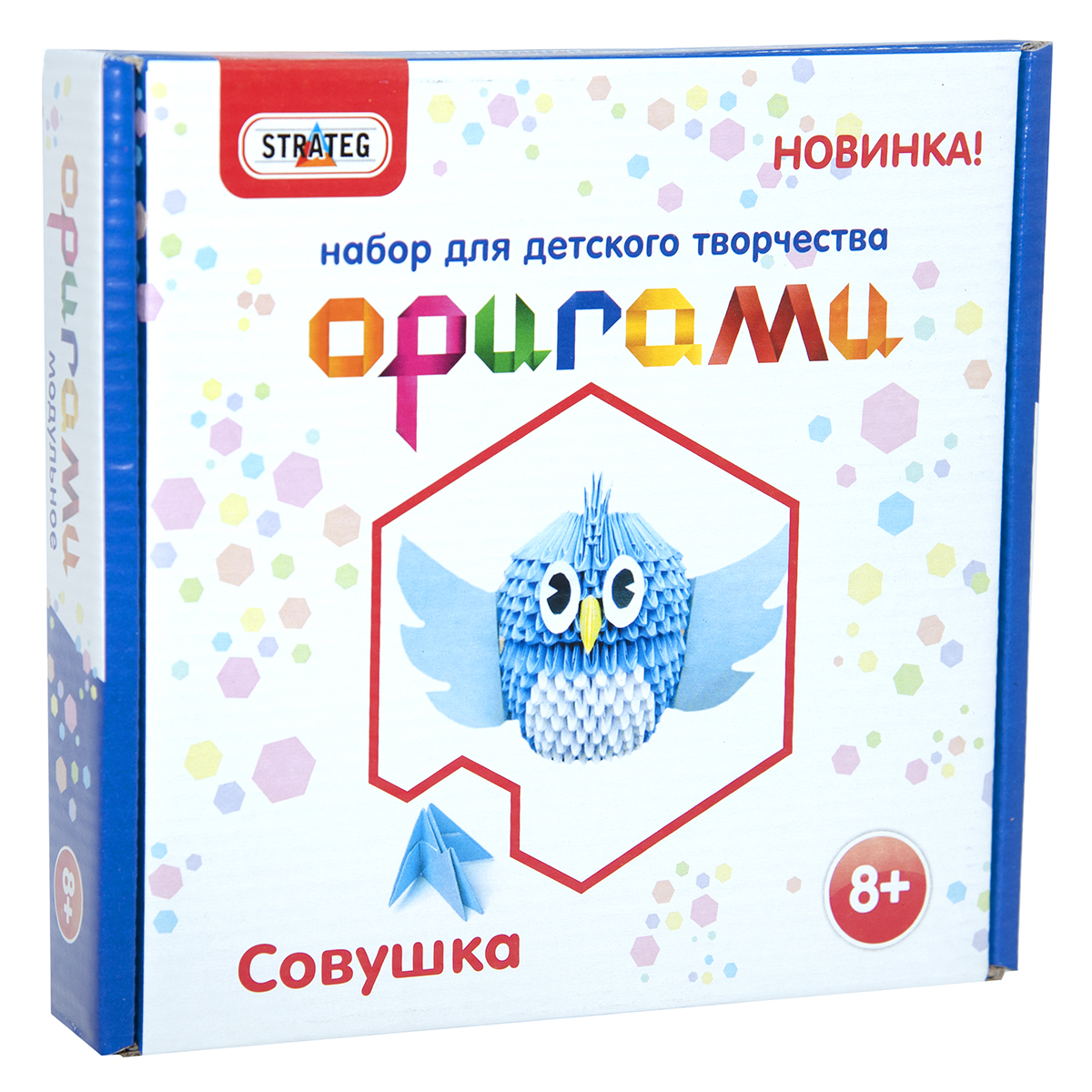 Modular origami "Owl" (Russian) (203-5)