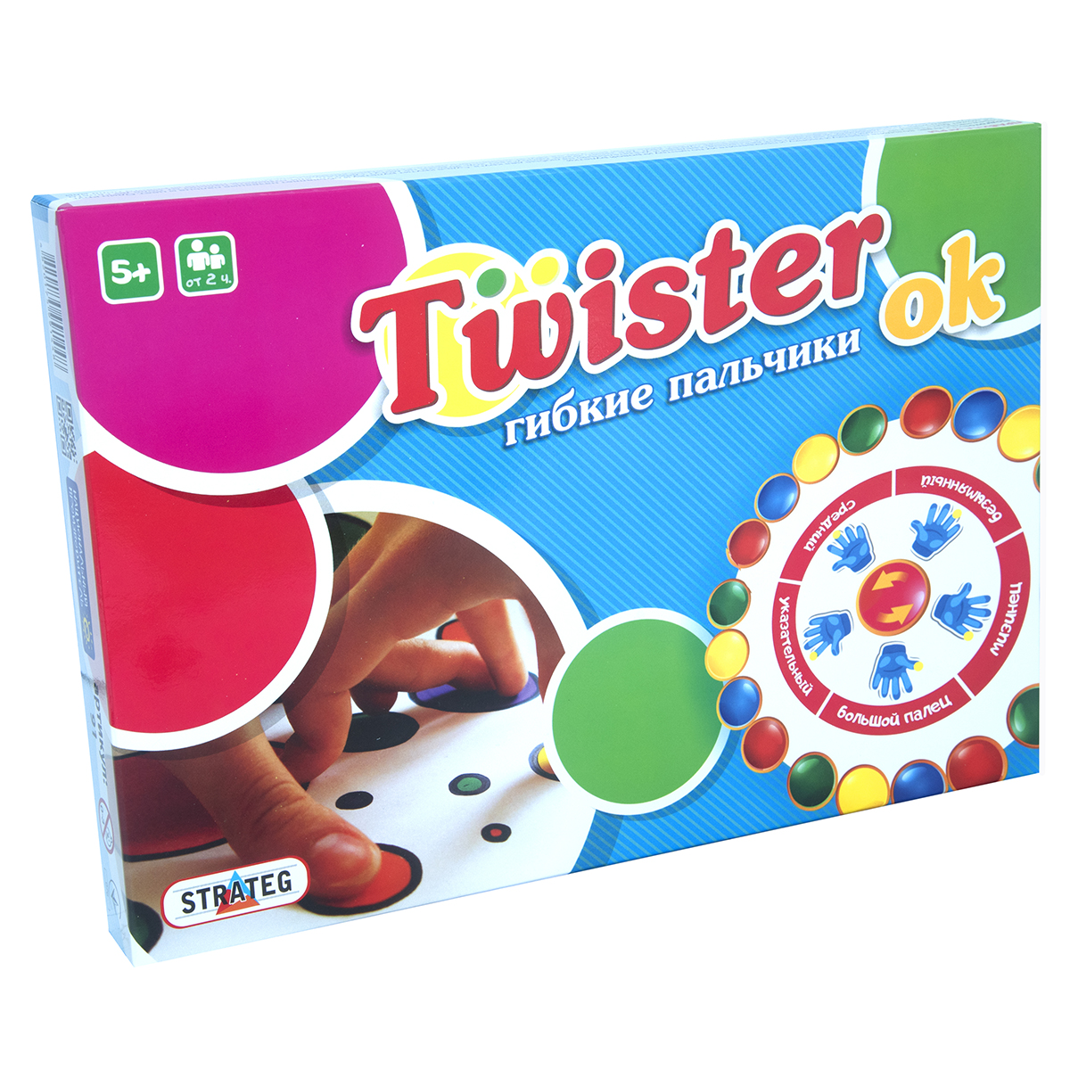 Game "Twister Ok" flexible fingers (rus.) (91)