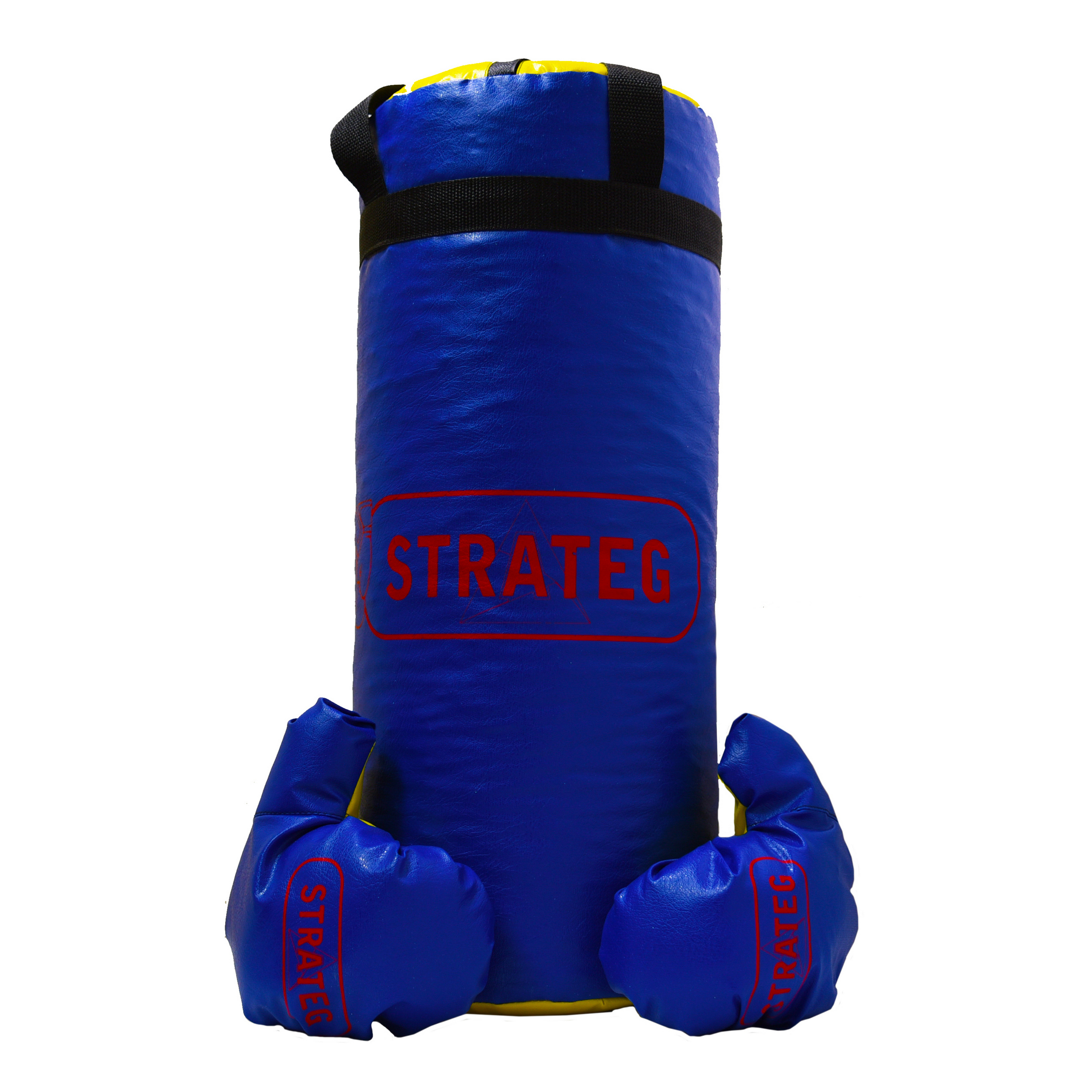 Боксерський набір Strateg Elite sport великий висота 55 см діаметр 21 см (2022)