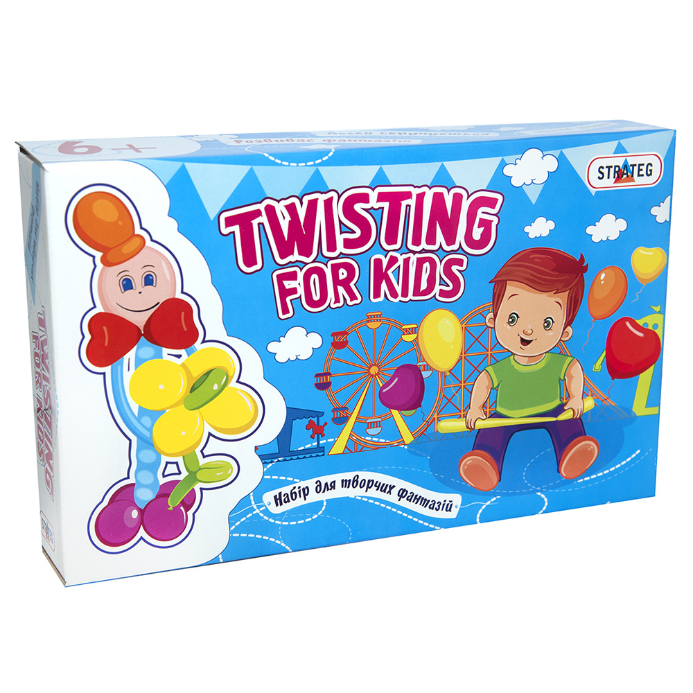 Набор для творчества Strateg Twisting for kids украинском языке (314)