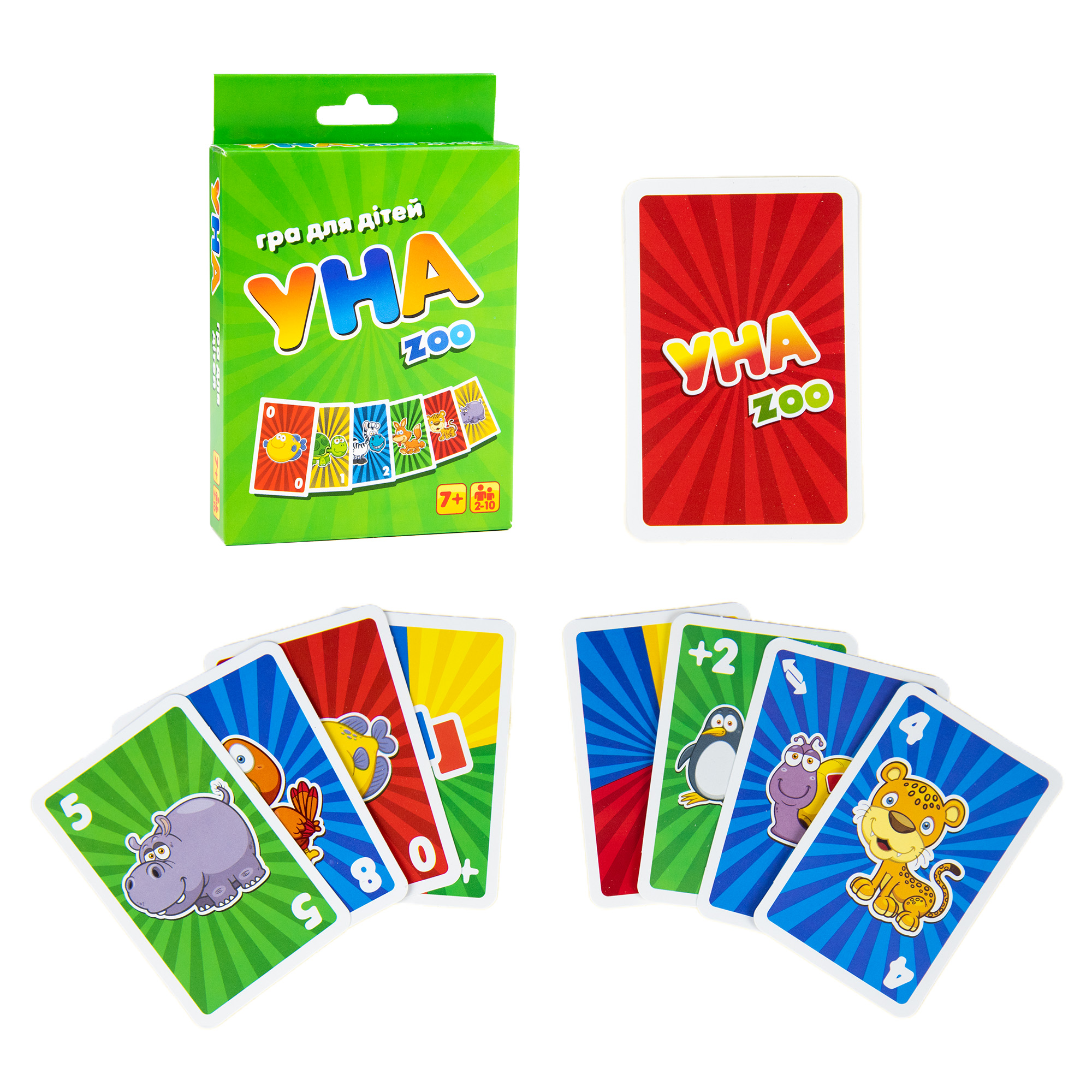 Board game Strateg UNA zoo card entertainment 7016