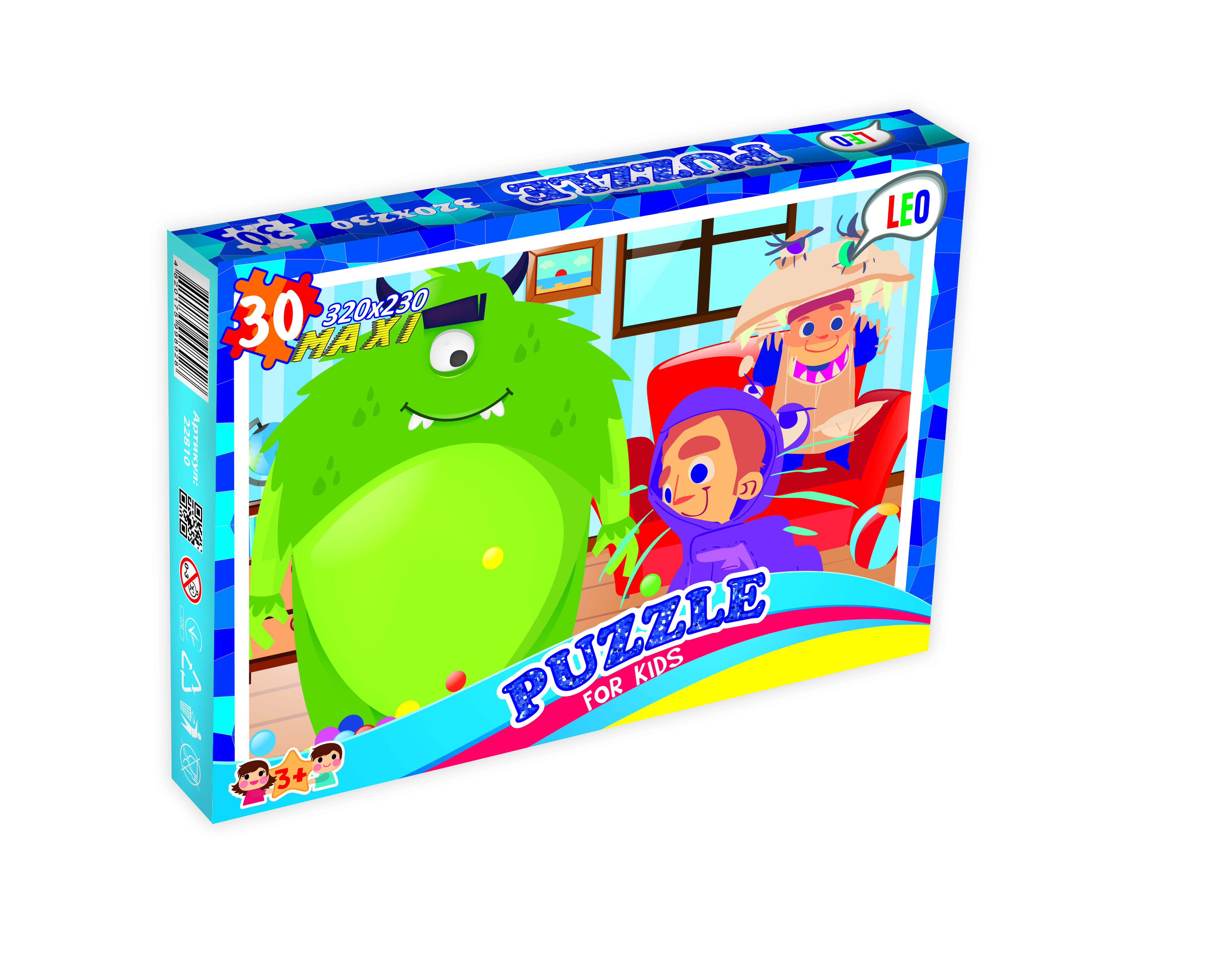 Puzzles Leo "Monsters" (22810)