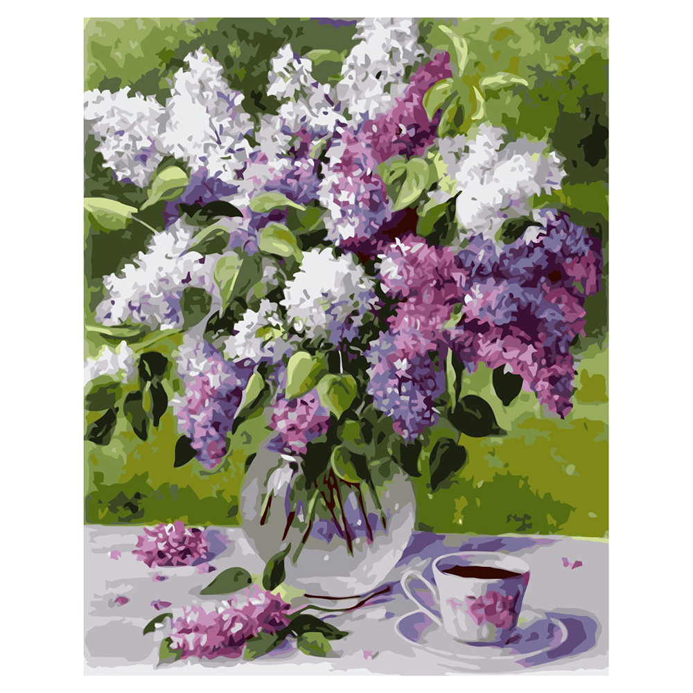 Paint by number "Spring lilac"(VA-0321)