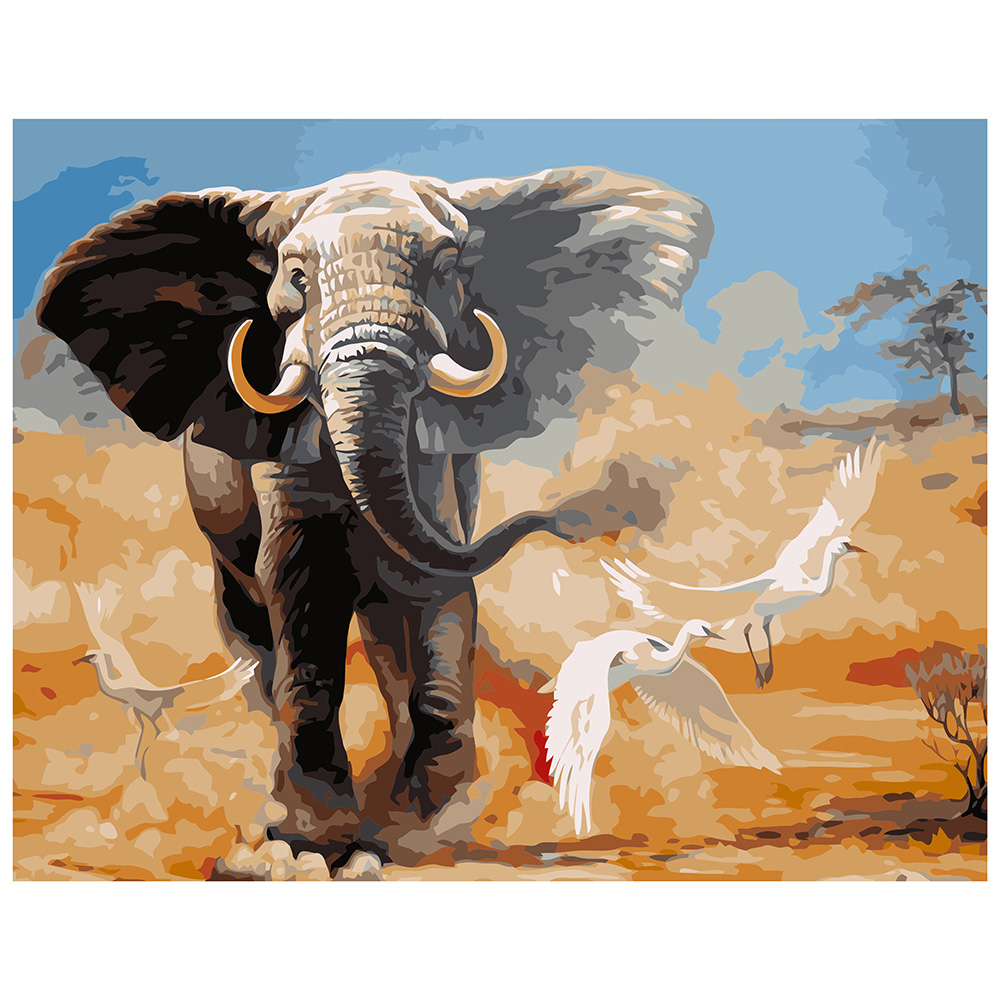 Paint by number "Elephant"(VA-0964)