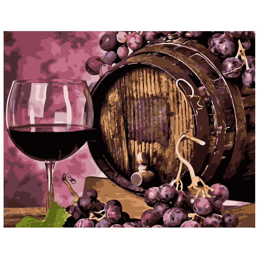 Paint by number "Wine still life"(VA-1595)