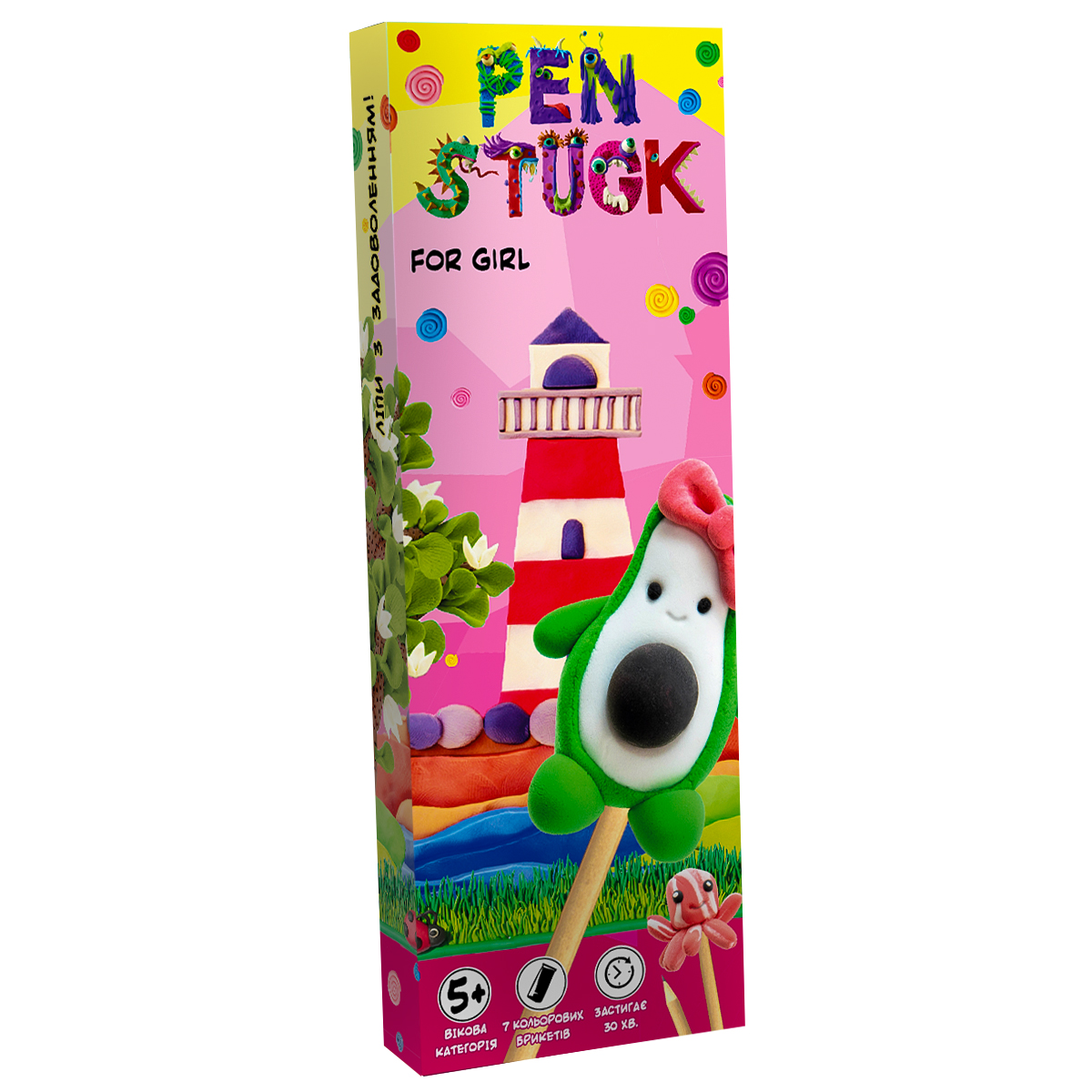 Set for creativity "Pen Stuck for girl" (ukr.) (30763)