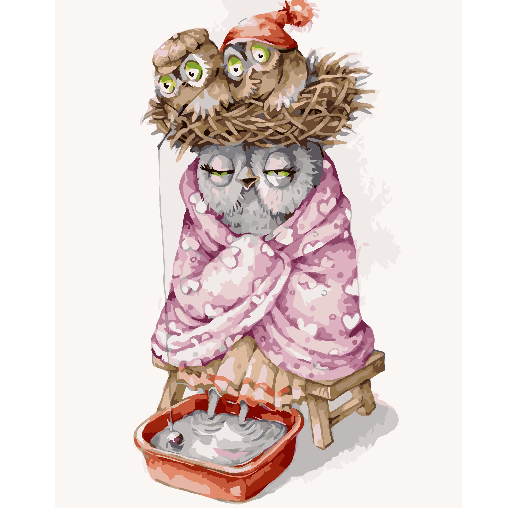 Зимовий настрій з лаком VA-1485