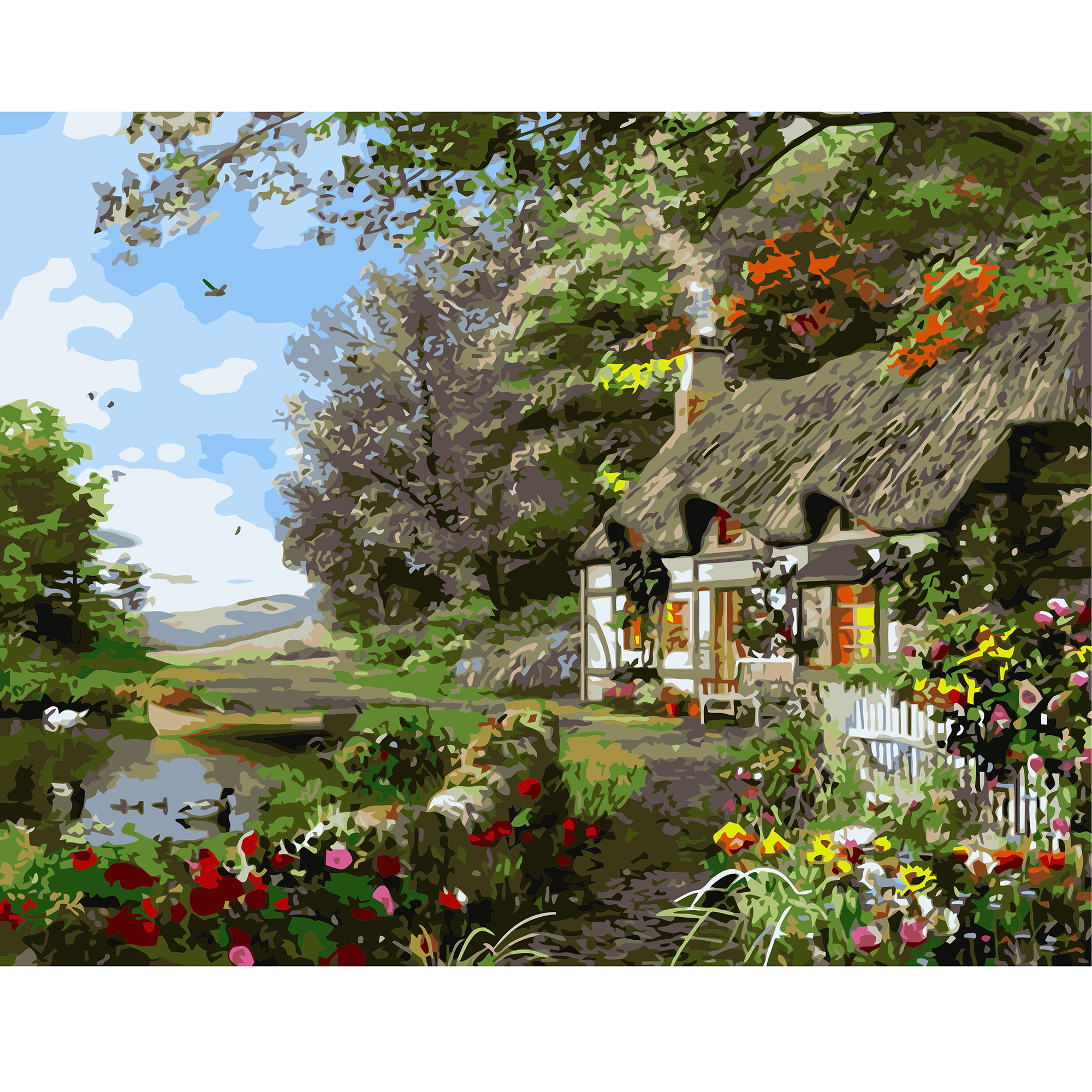 Ранкові фарби з лаком VA-0445