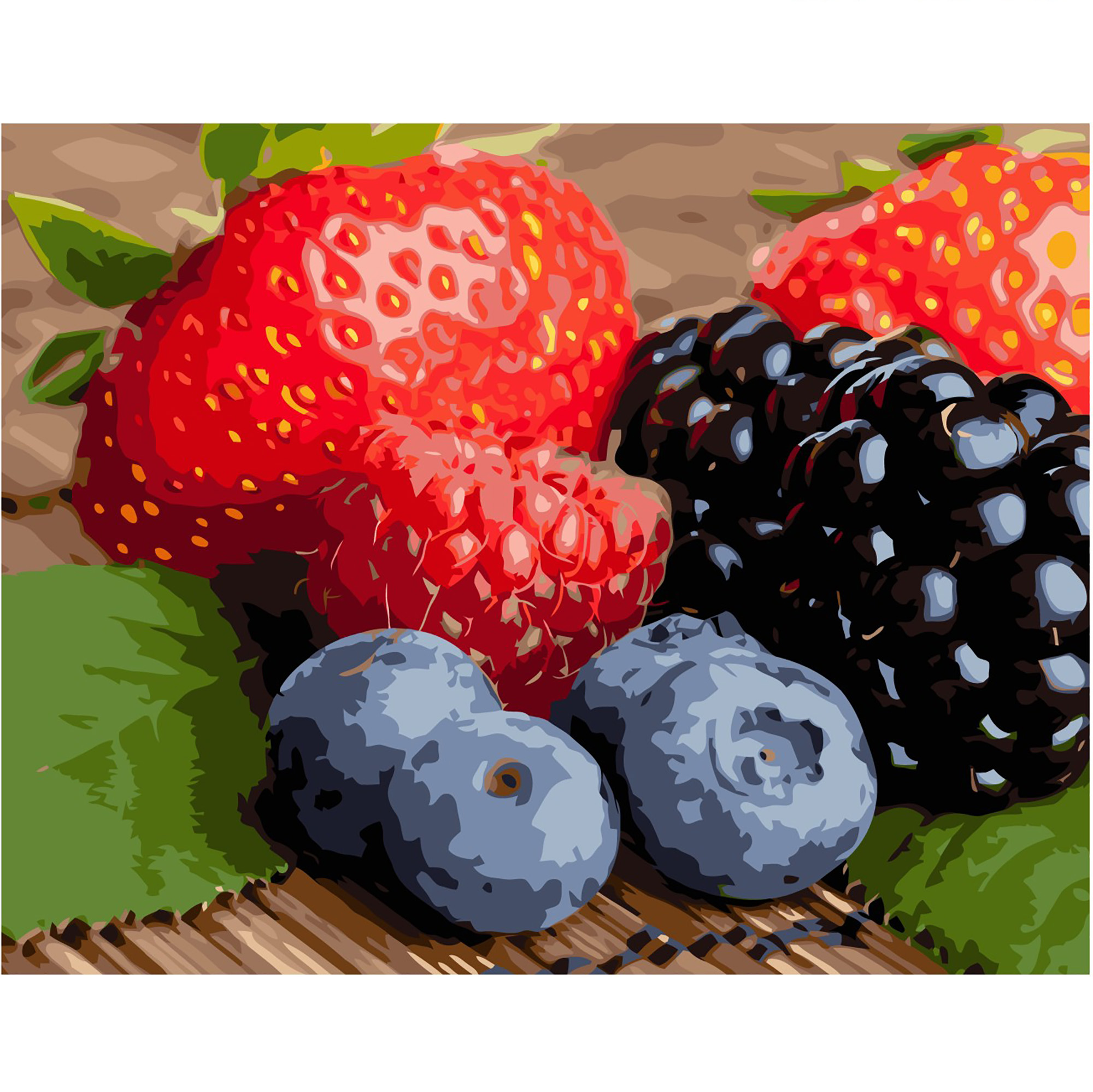 Лісові ягоди з лаком VA-1910