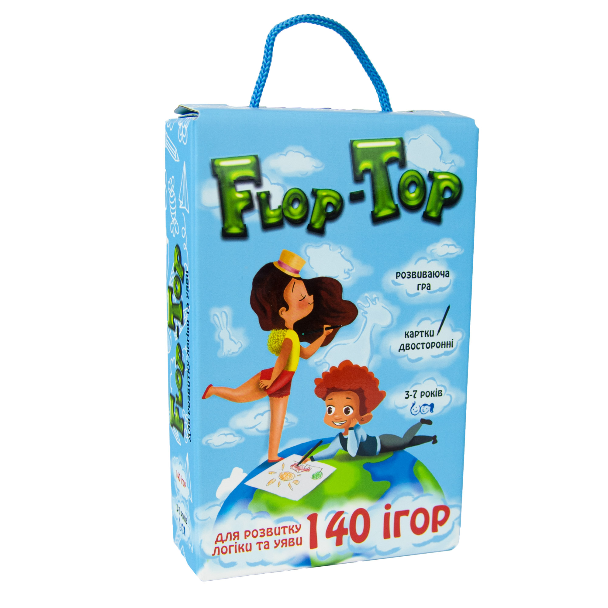 Board game Strateg 30868 (ukr) "Flop-Top"