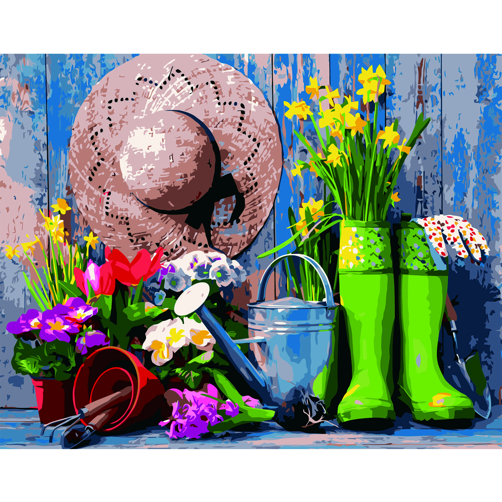 Дачний натюрморт з лаком VA-2566