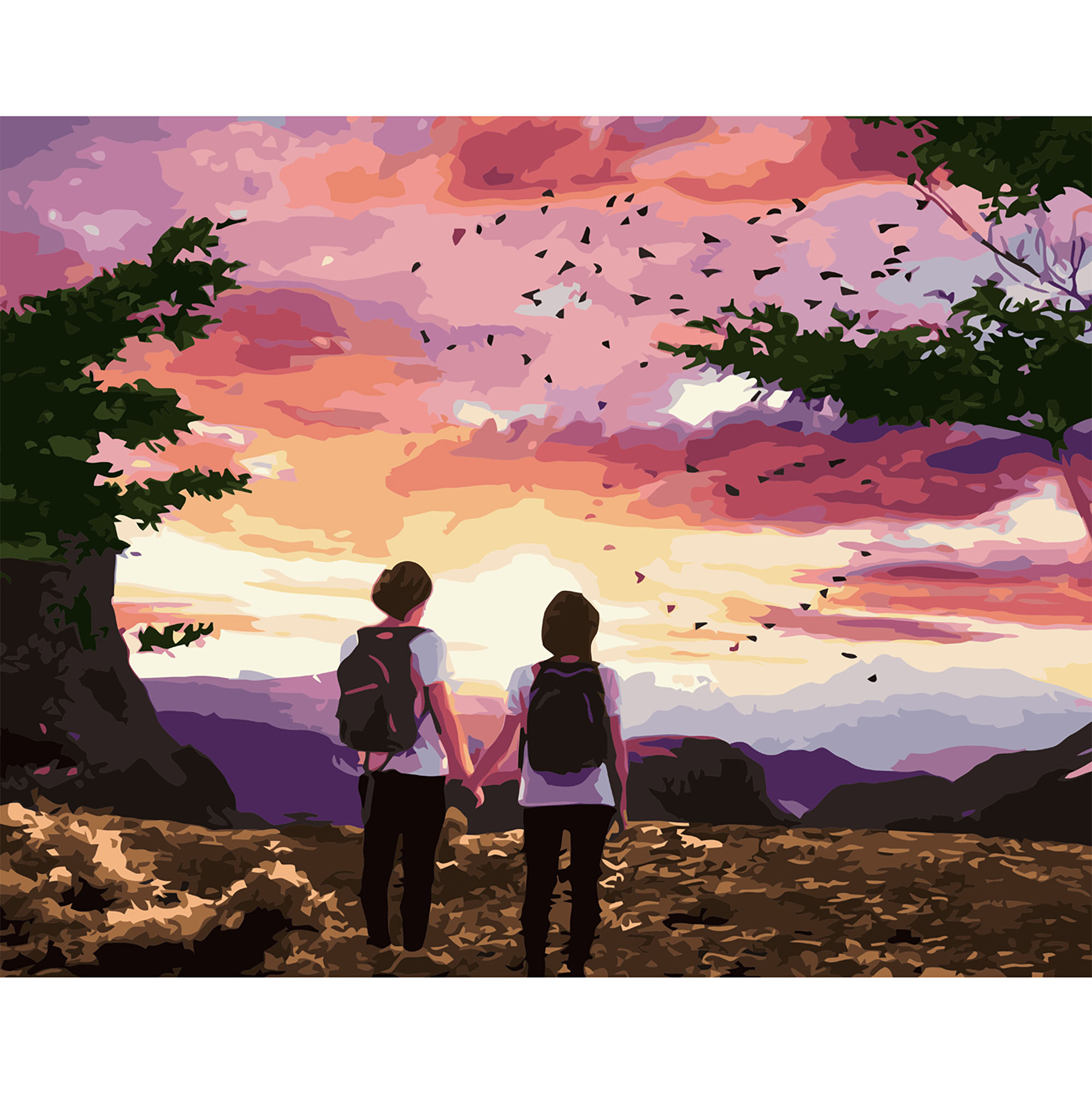 Закохані мандрівники з лаком VA-2926