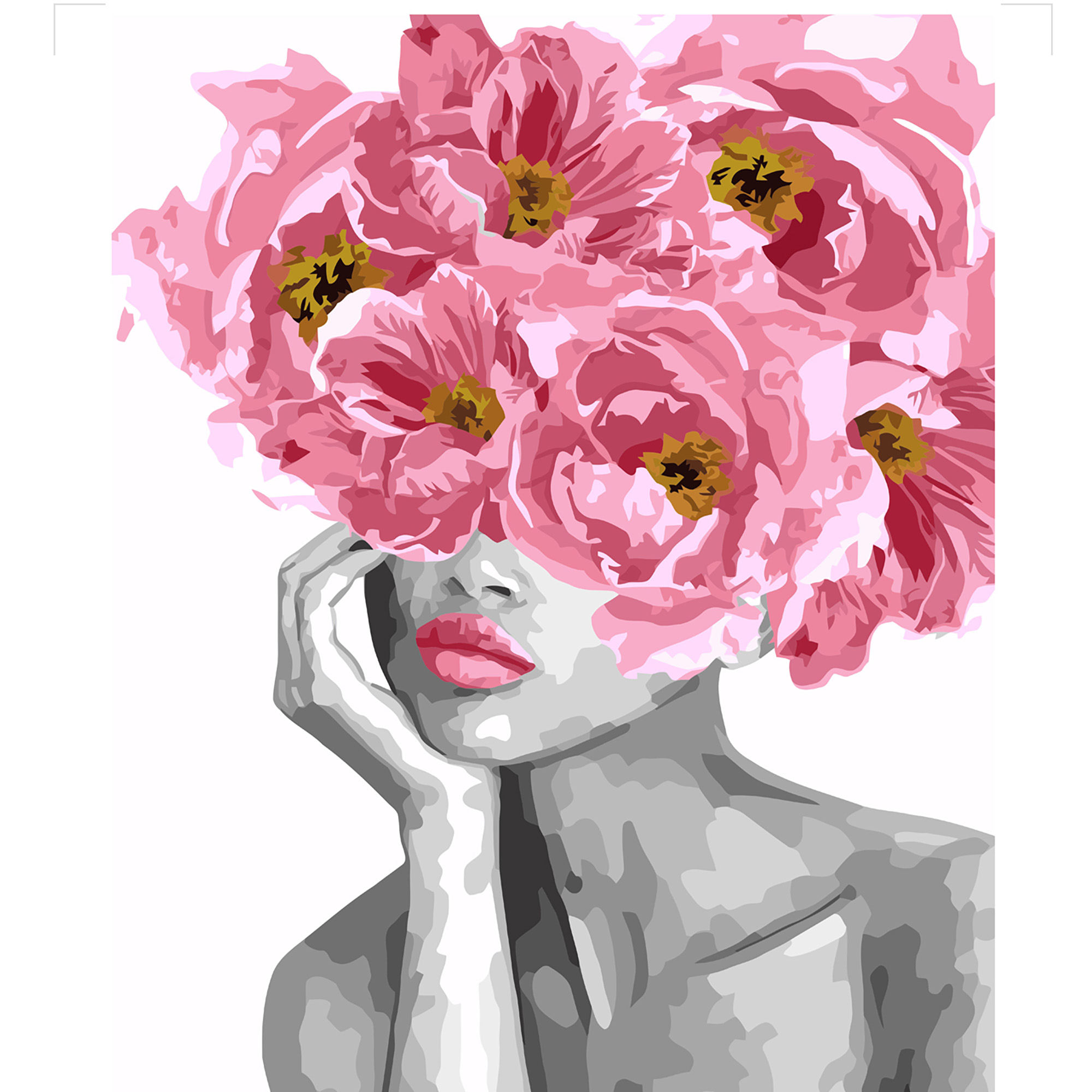 Квітуча краса з лаком VA-3121