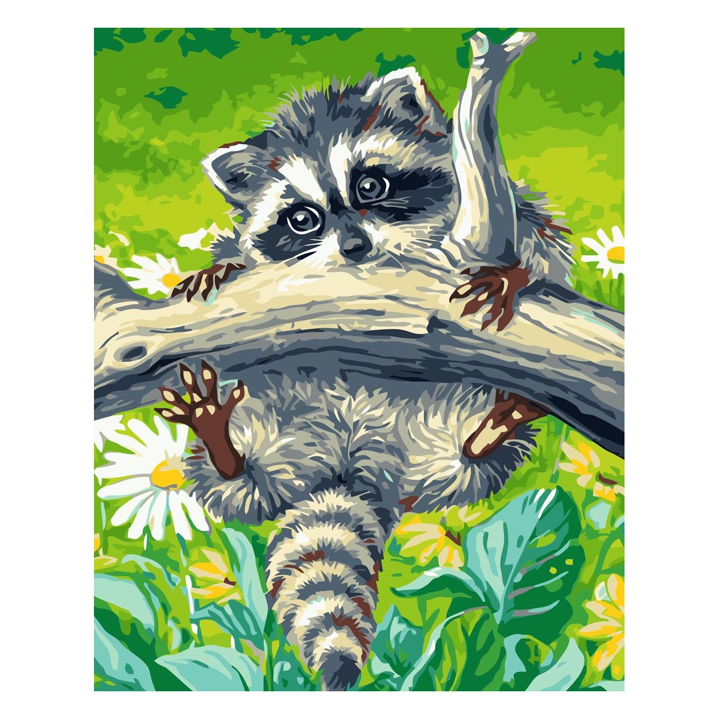 Єнотик на гілці з лаком SV-0060