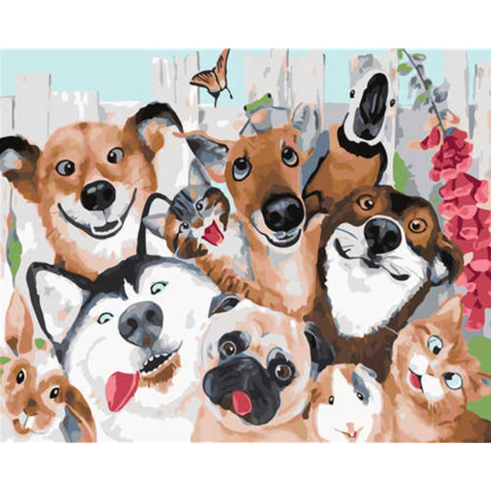 Чотироногі друзі з лаком см VA-2743