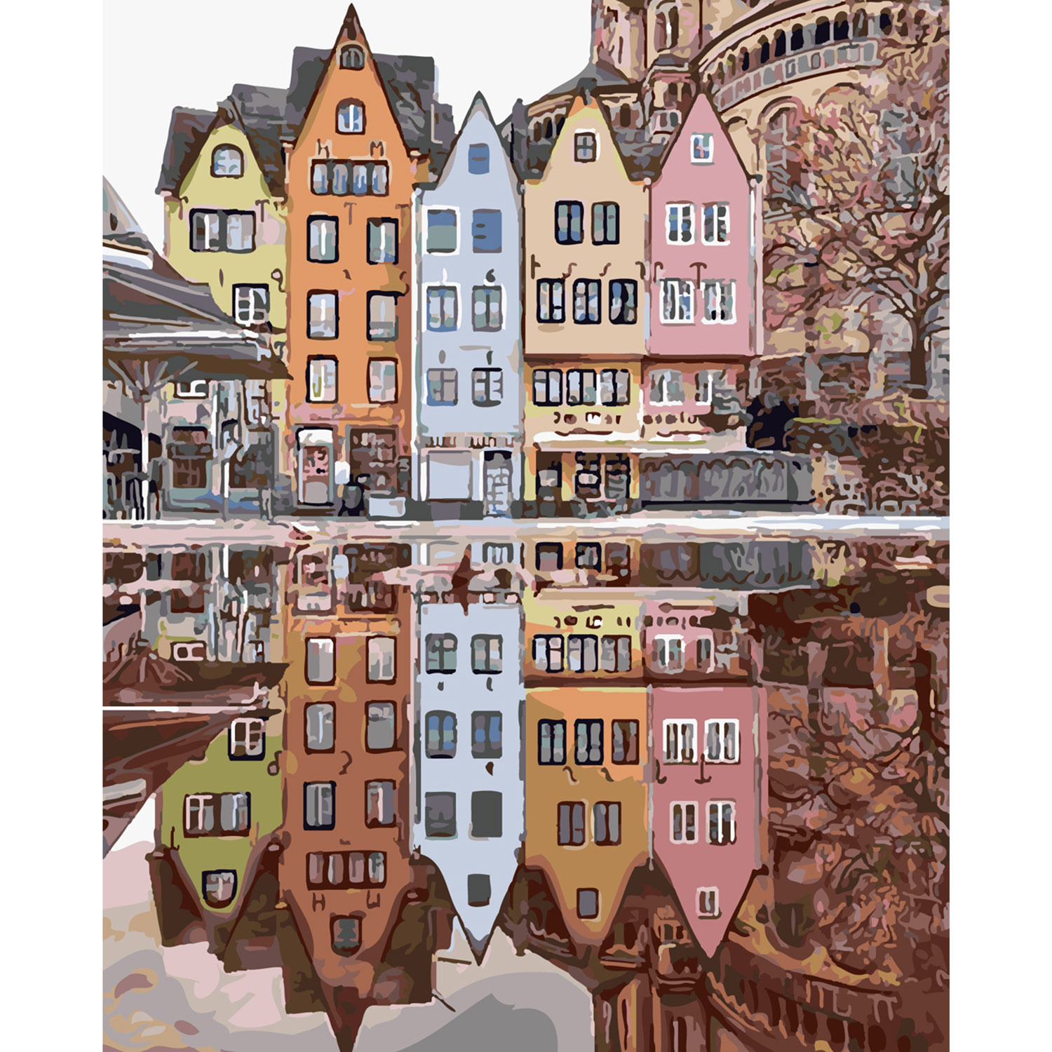 Кольорова архітектура з лаком SY6050