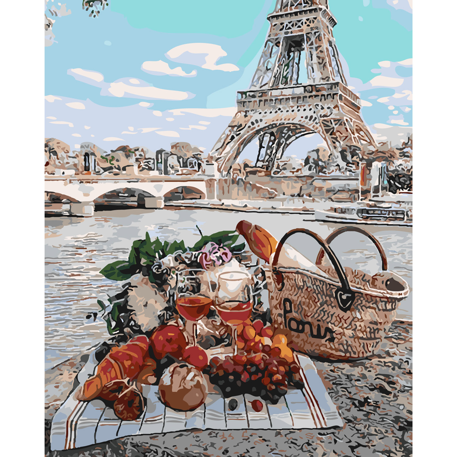 Пікнік під Ейфелевою вежею з лаком SY6088