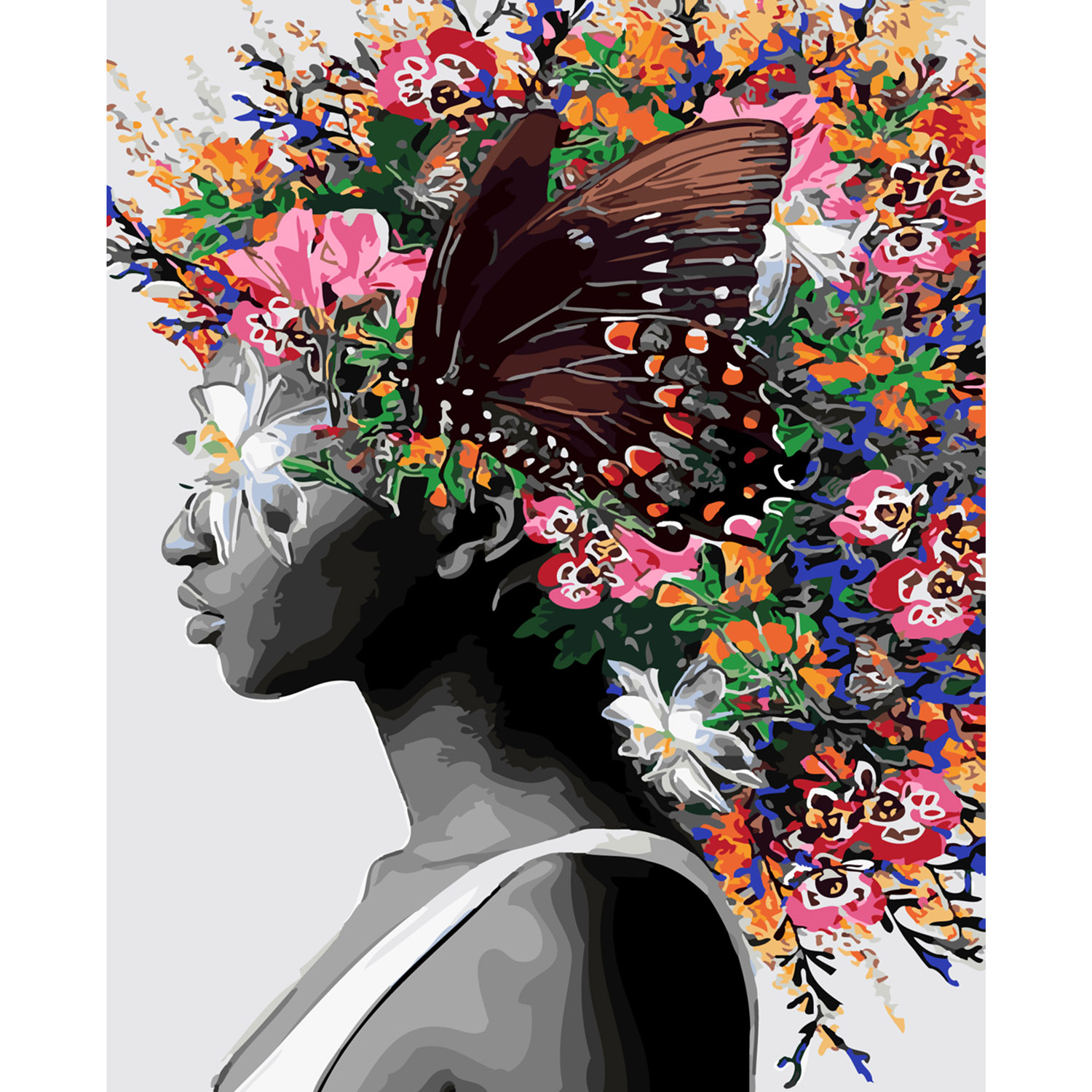 Квіти в моїй голові з лаком SY6149