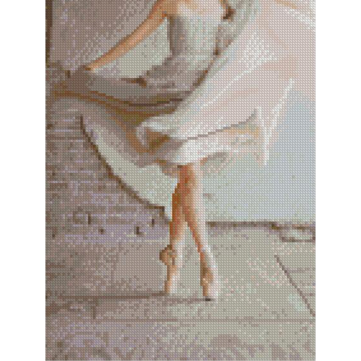 Diamond mosaic Premium HX229 "Ballet", size 30x40 cm