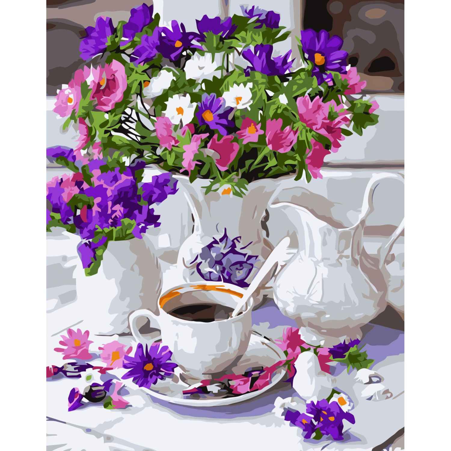 Сервіз на столі з лаком см VA-3352