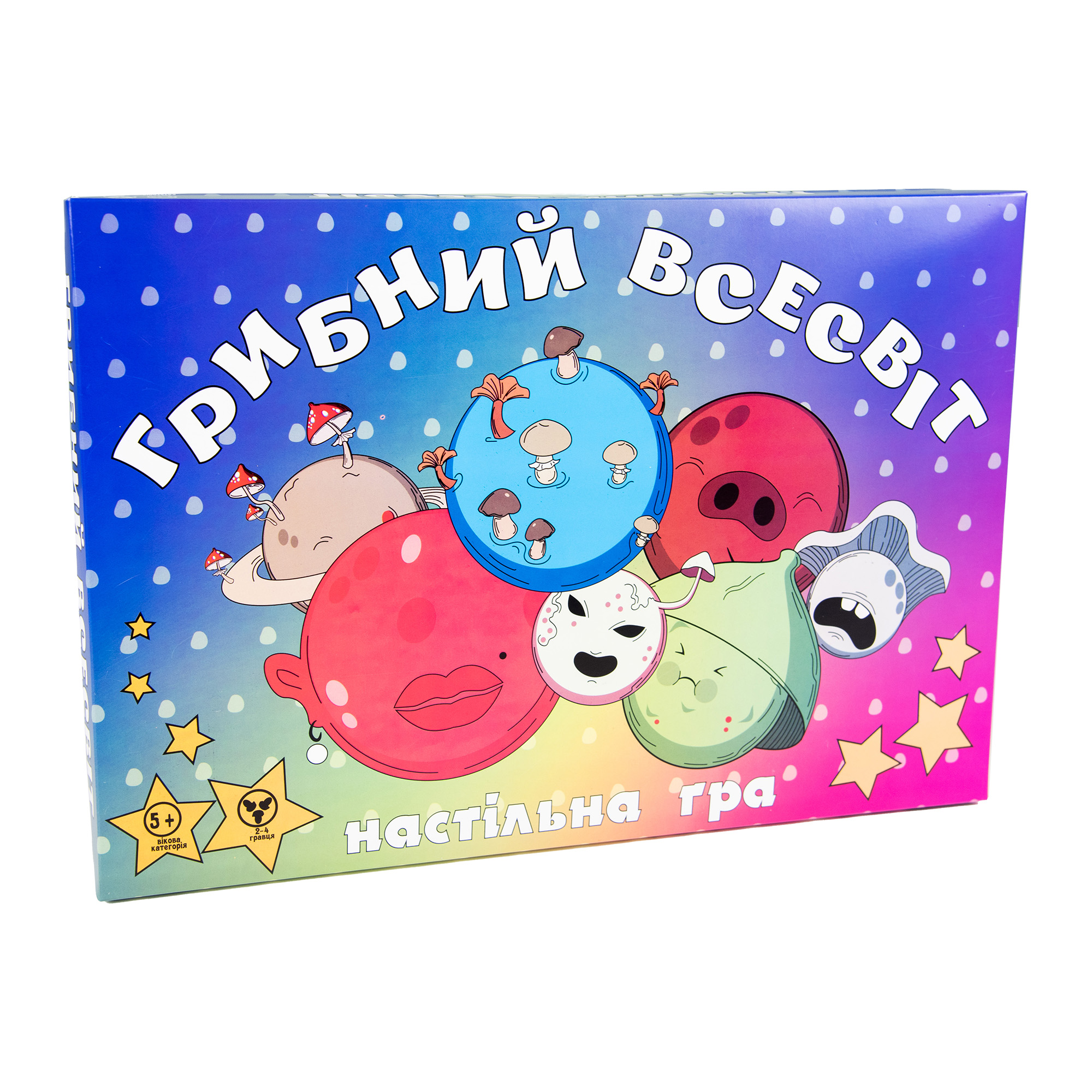 Настольная игра Strateg Грибная вселенная маршрутная на украинском языке (30337)