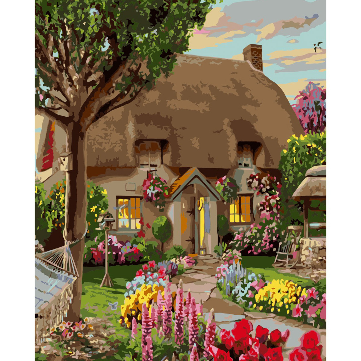 Вечір на дачі Strateg з лаком 