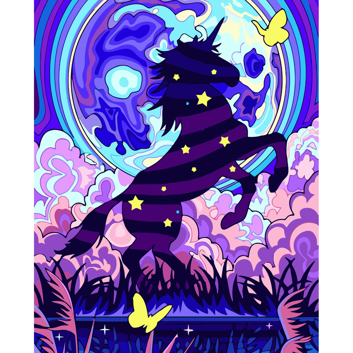 Чарівний єдиноріг з лаком 