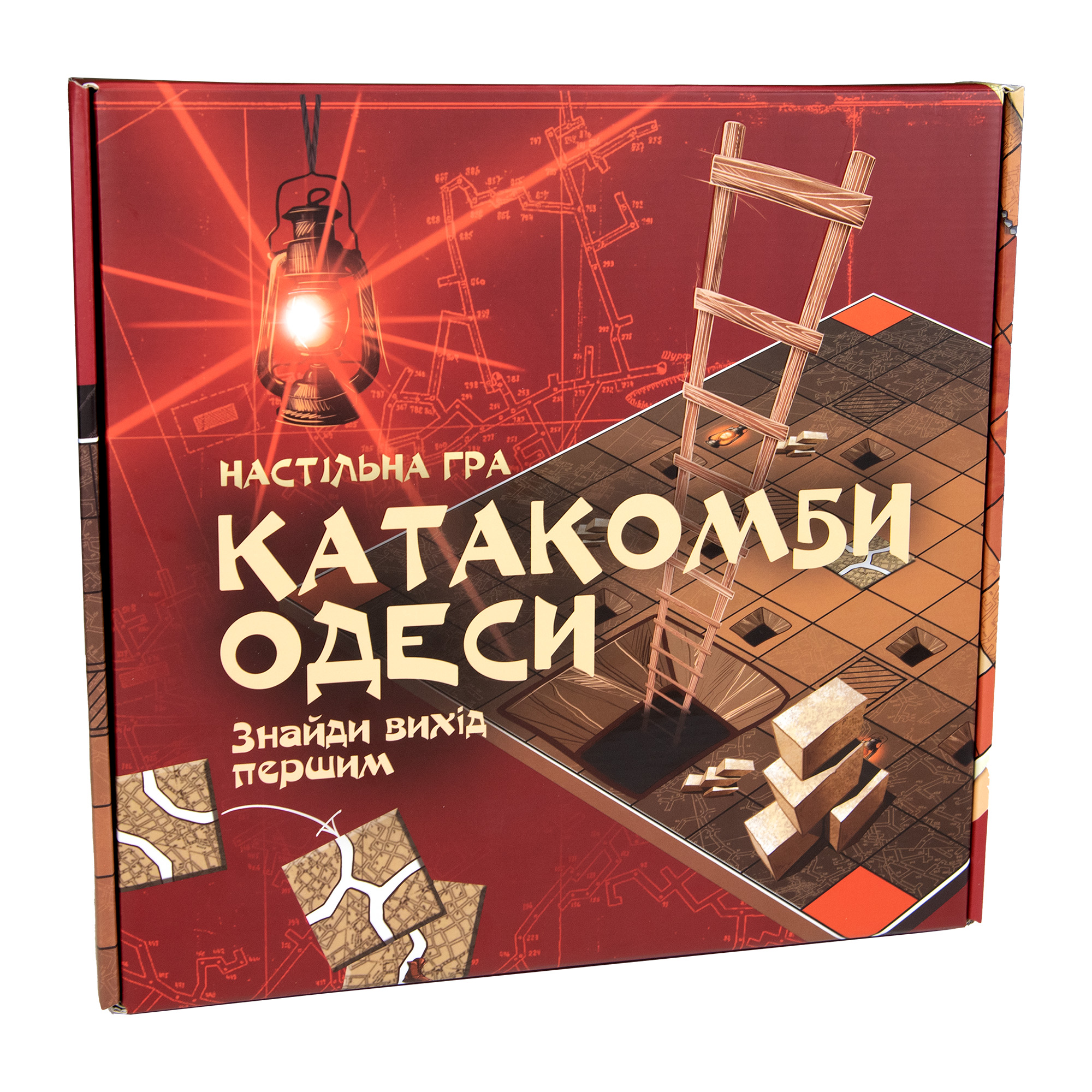 Настільна гра Strateg Катакомби Одеси українською мовою 30285