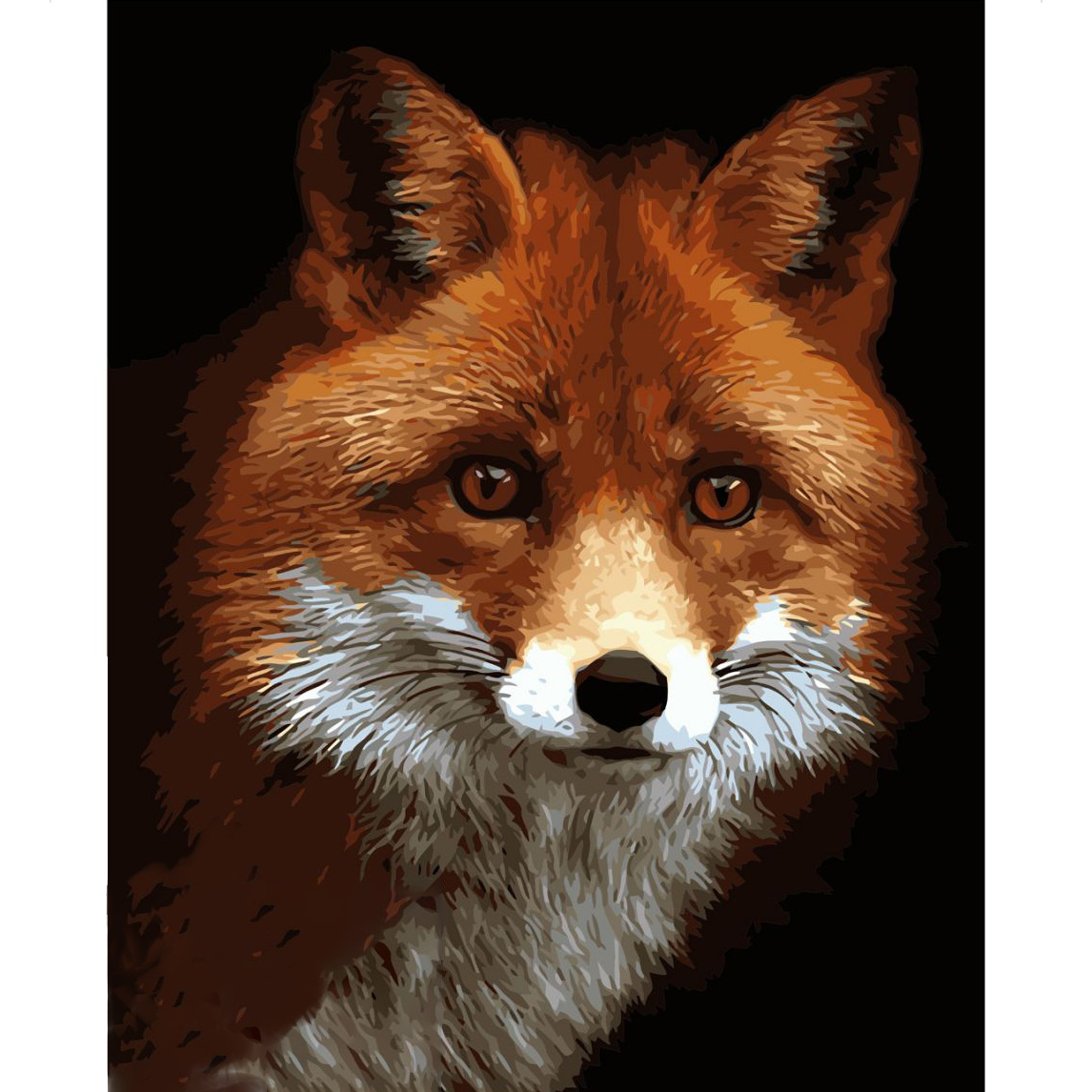 Руда красуня з лаком 