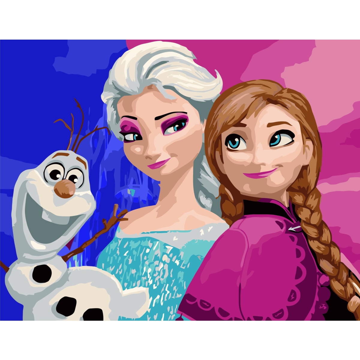 Компанія Холодного серця з лаком 