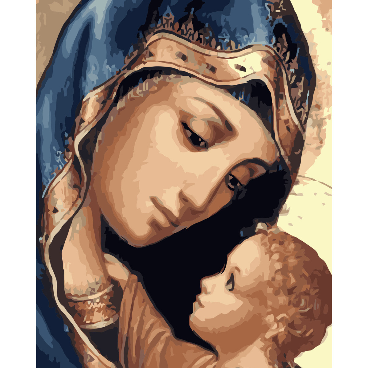 Божа матір з лаком 