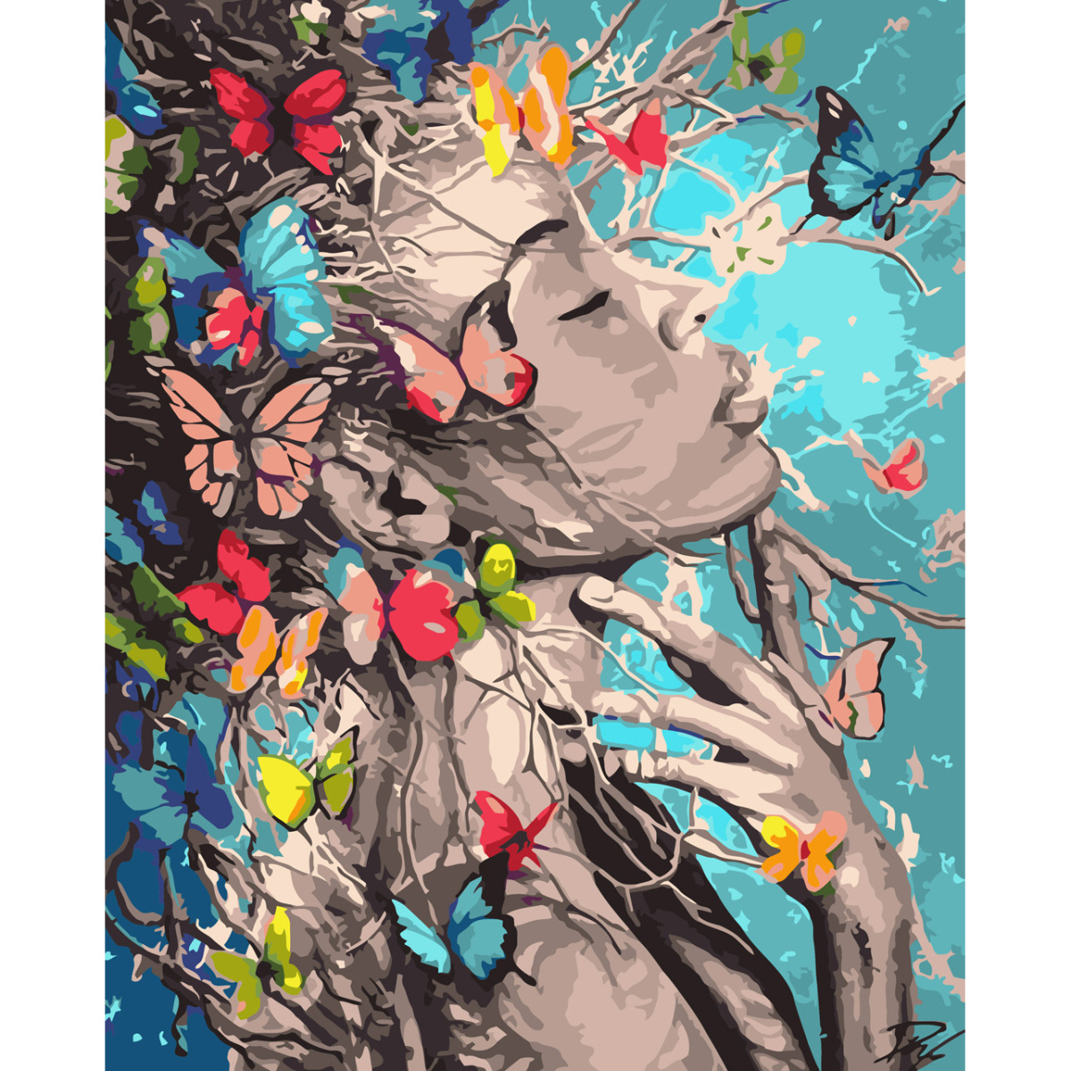 Африканська краса з лаком 