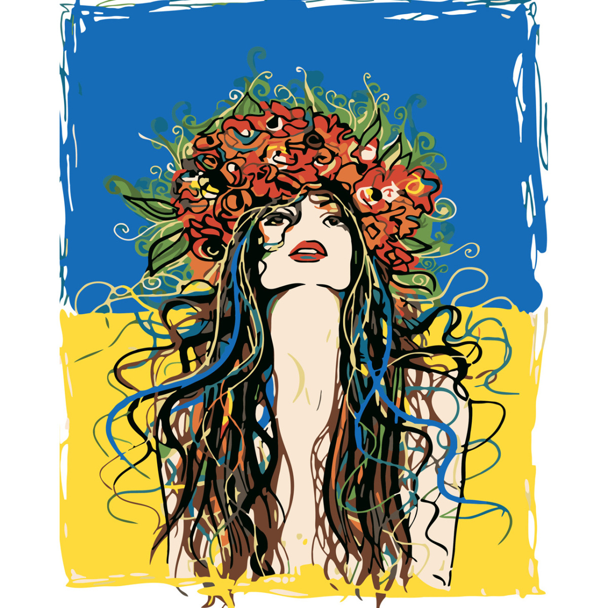 Вільна та незалежна з лаком 