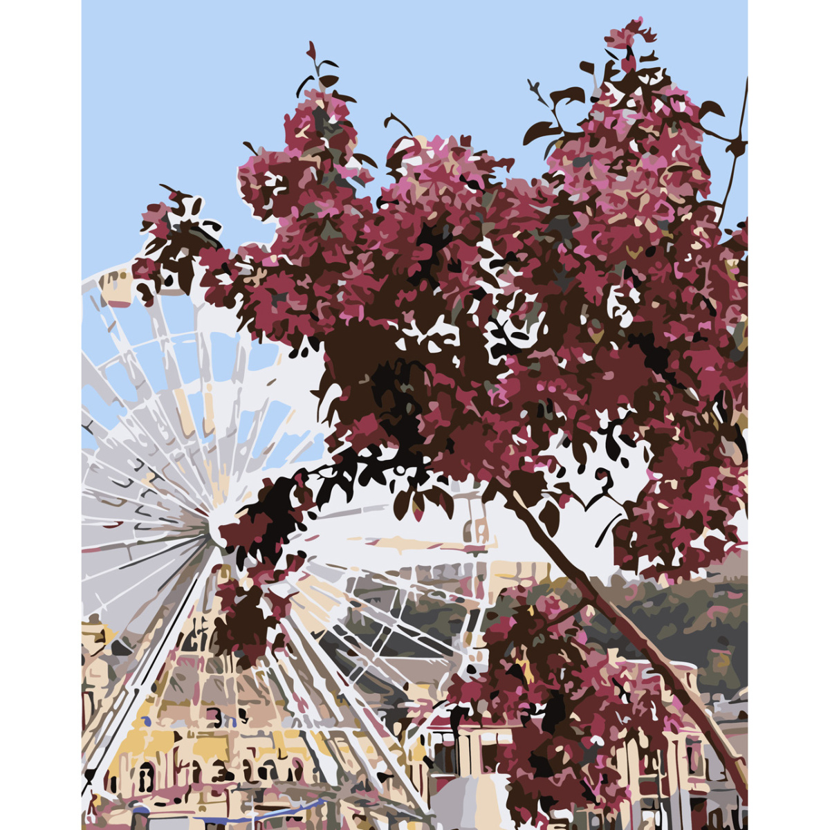 Контрактова площа з лаком 