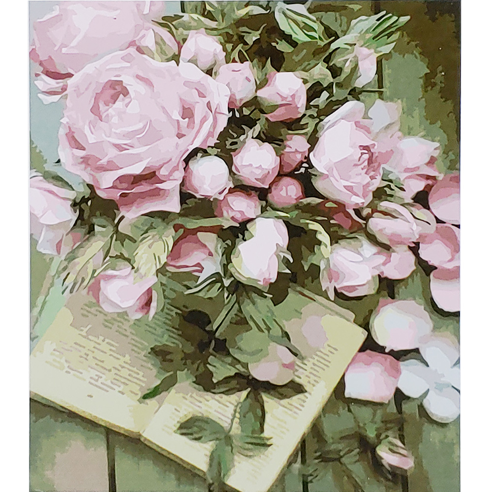 Вінтажні троянди з лаком 