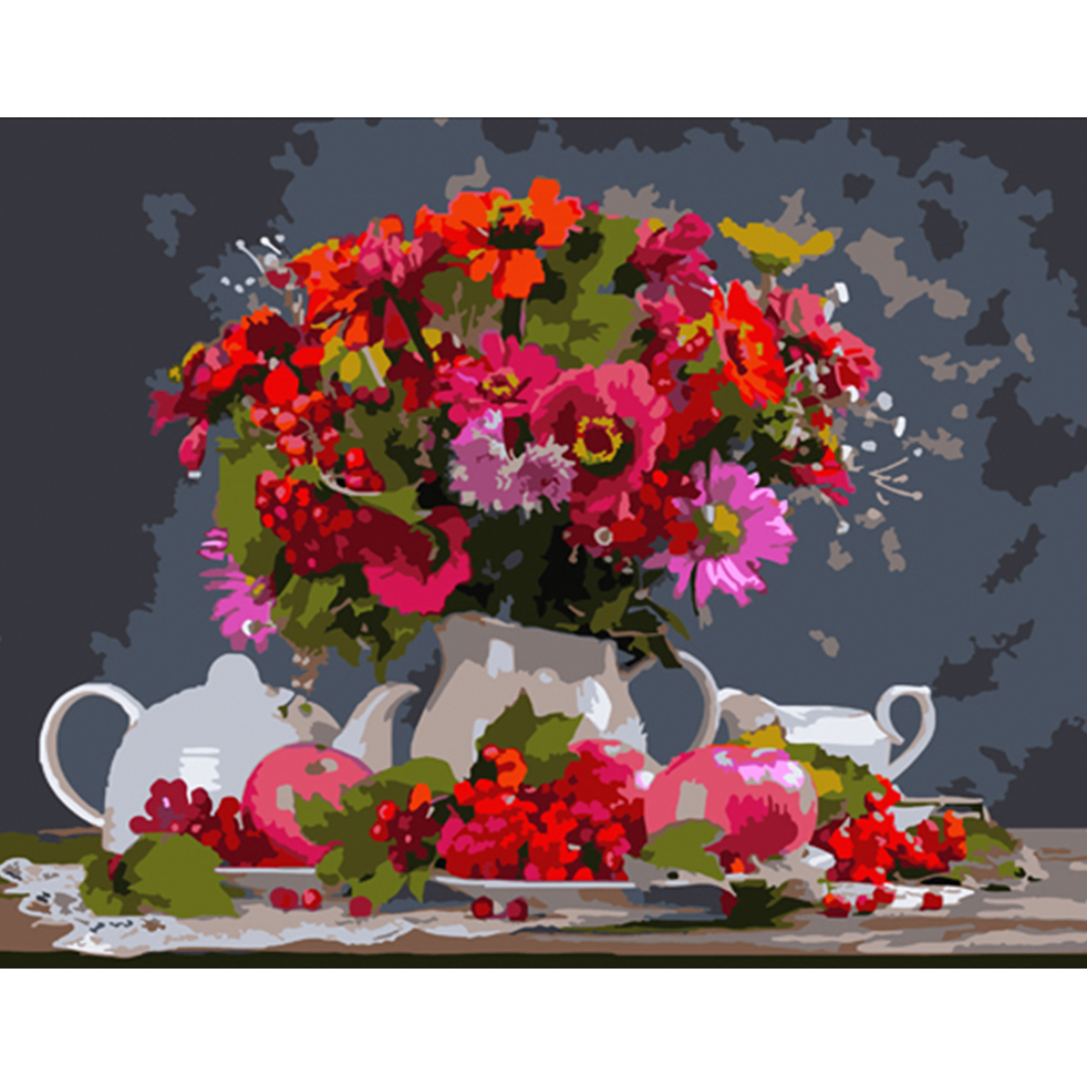 Різнокольоровий натюрморт 