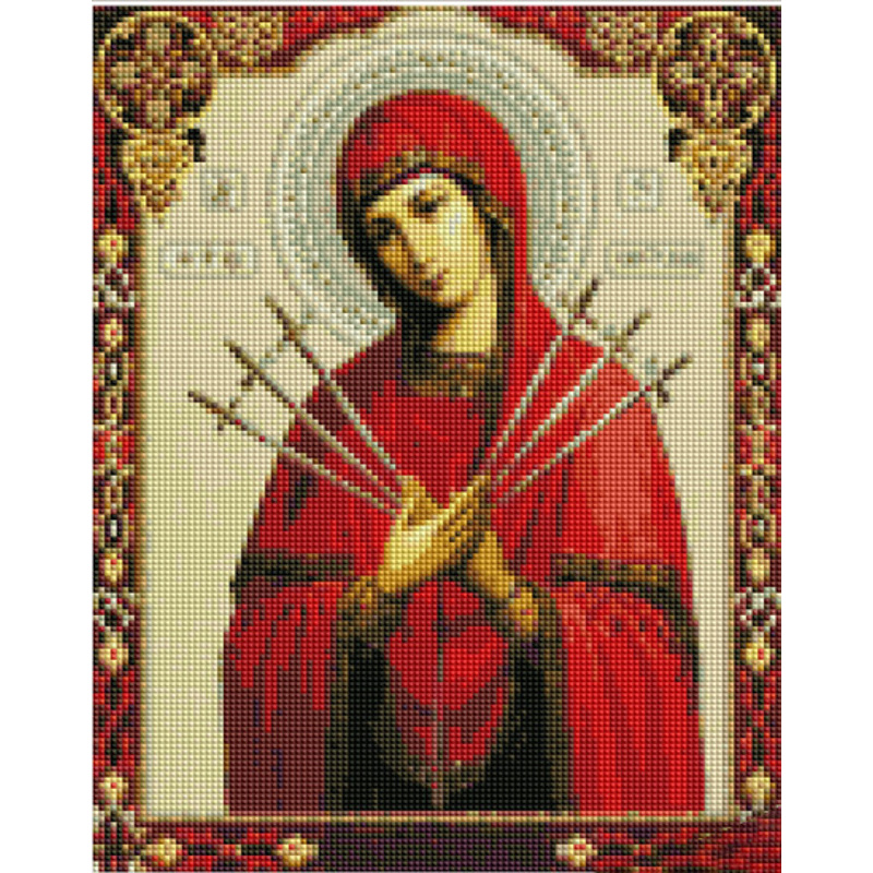 Diamantmosaik Strateg PREMIUM Seven-Step Icon 2 Größe 30x40 cm (KB085)