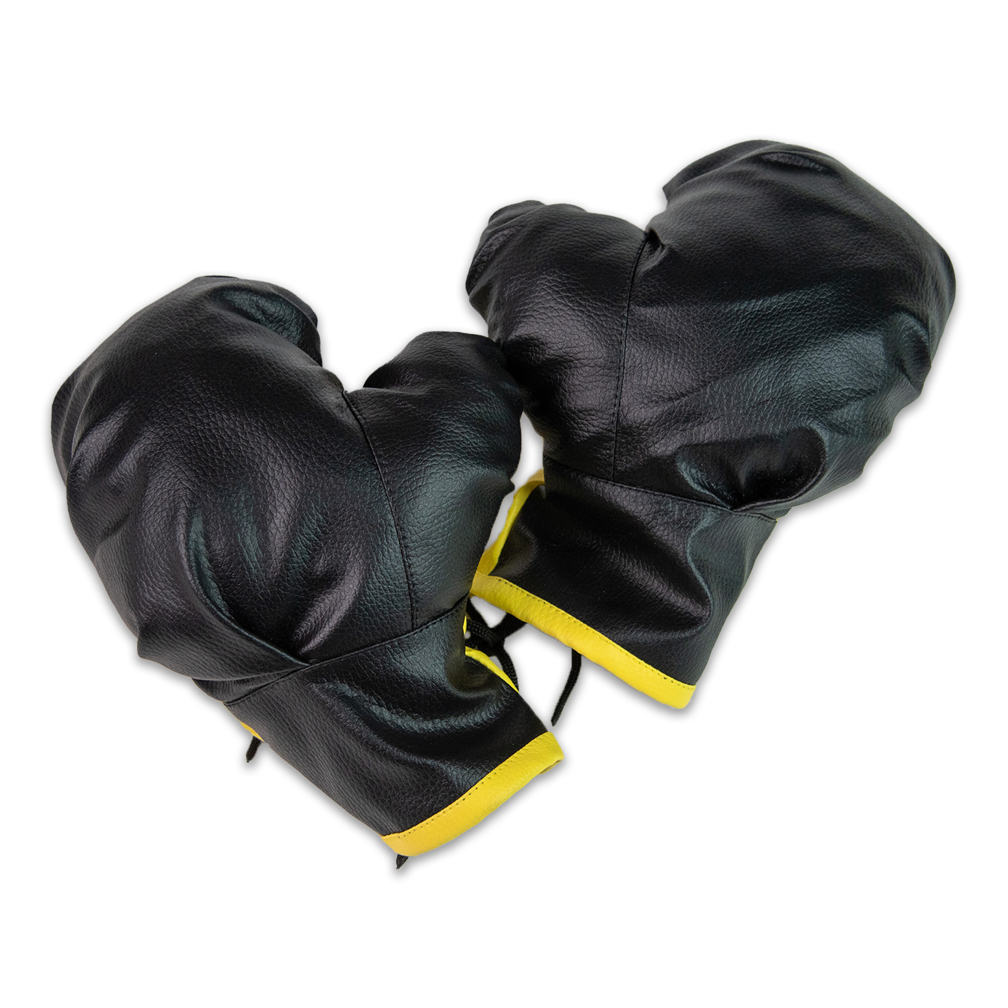 Боксерські рукавички NEW Strateg жовто-чорні (2079)