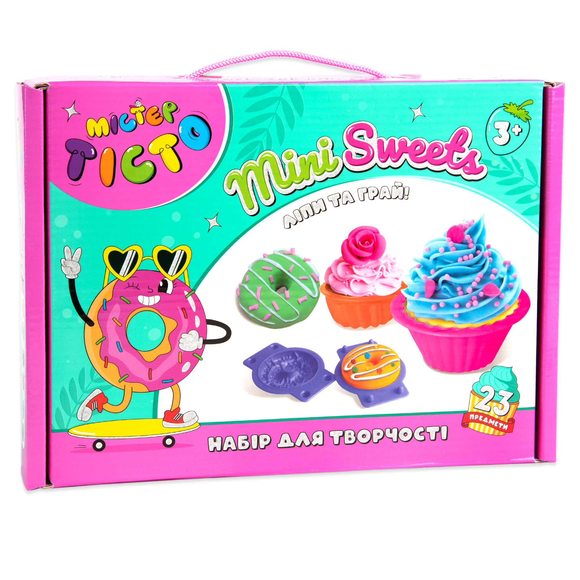 Creative set Mr. Dough Mini Sweets Strateg in Ukrainian (41008)